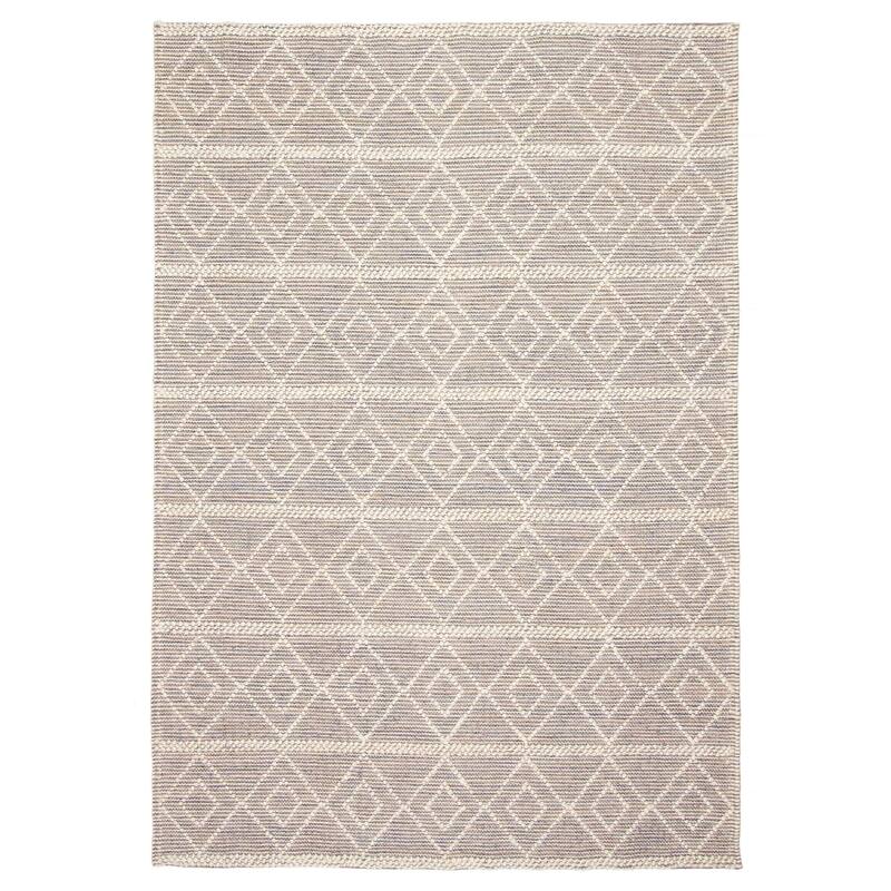 ECARPETGALLERY Braid weave Sienna Tan Wool Rug - 5'2 x 7'7 - Tan - 5'2 x 7'7
