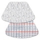 preview thumbnail 1 of 1, Reversible Wipe-clean Wedge Shaped Placemats Set of 4 - The Crew