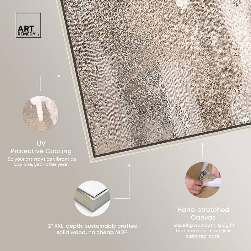 Striated Texture II Canvas Set of 2 by Art Remedy