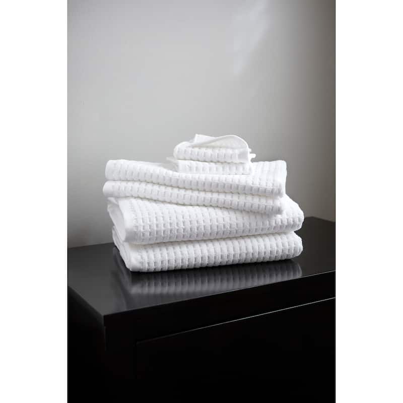 DKNY Quick Dry 6-pc Towel Set - Towel Multipack - White