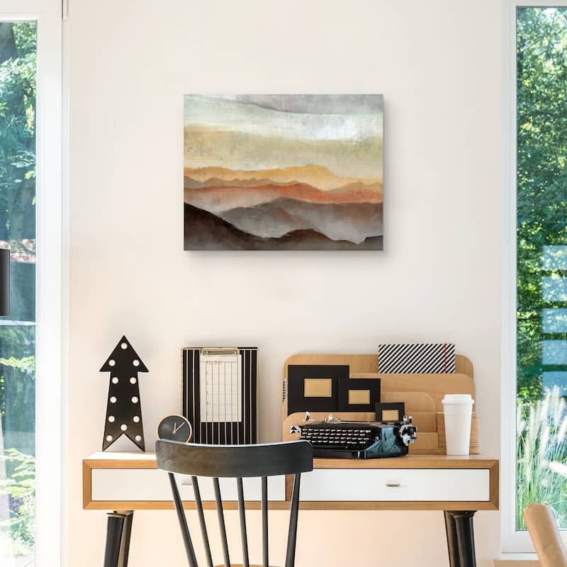 Layered View II by Studio Arts Canvas Art Print