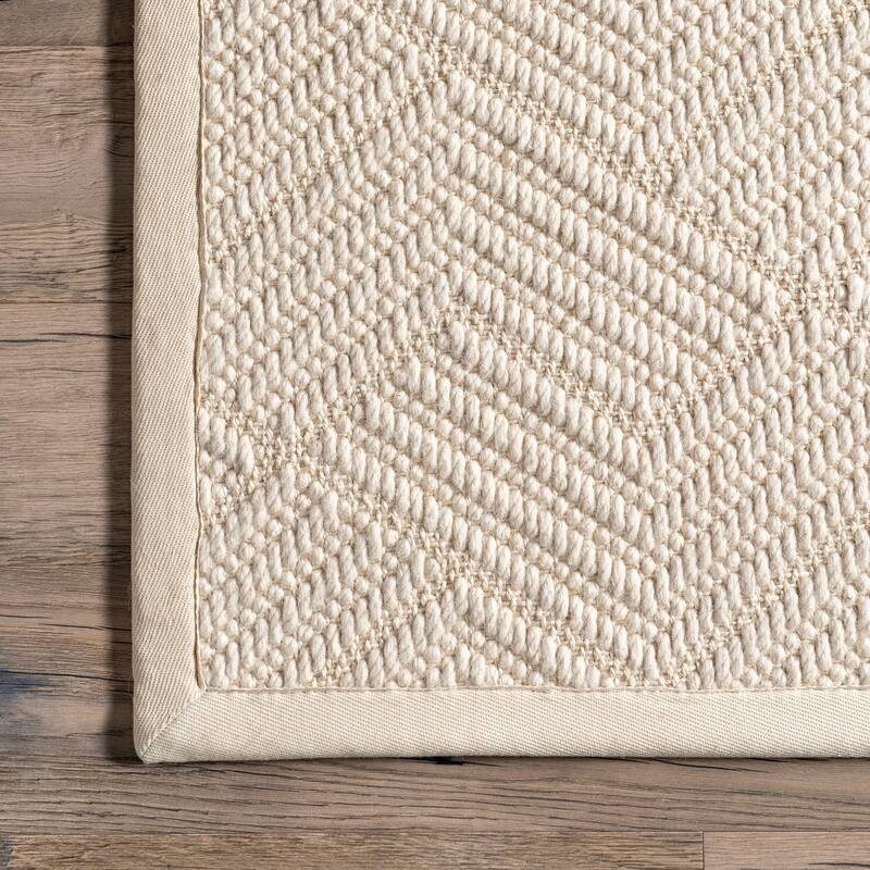 Nuloom Natural Textured Suzanne Area Rug
