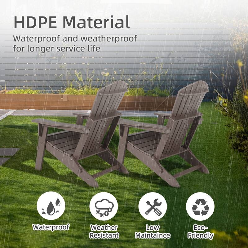 Aoodor Folding Patio Chairs - Stylish and Portable Seating - 32.3'' x 21.6'' x 37''