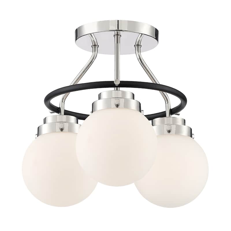 Elle 3 Light Semi Flush - 14