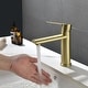 preview thumbnail 5 of 14, Single Handle Single Hole Bathroom Faucet - 6" x 7" x 2"