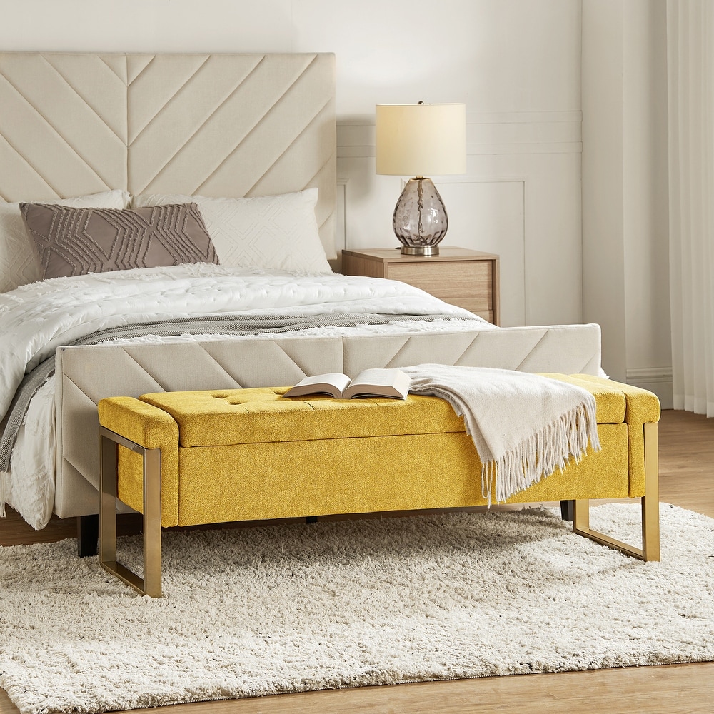 Yellow Benches Bed Bath Beyond