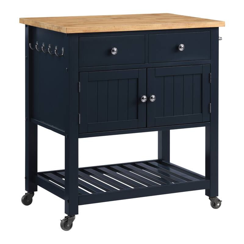 Stirling Kitchen Cart - Blue