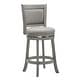 preview thumbnail 40 of 56, Verona Panel Back Swivel Counter Height Stool by iNSPIRE Q Classic
