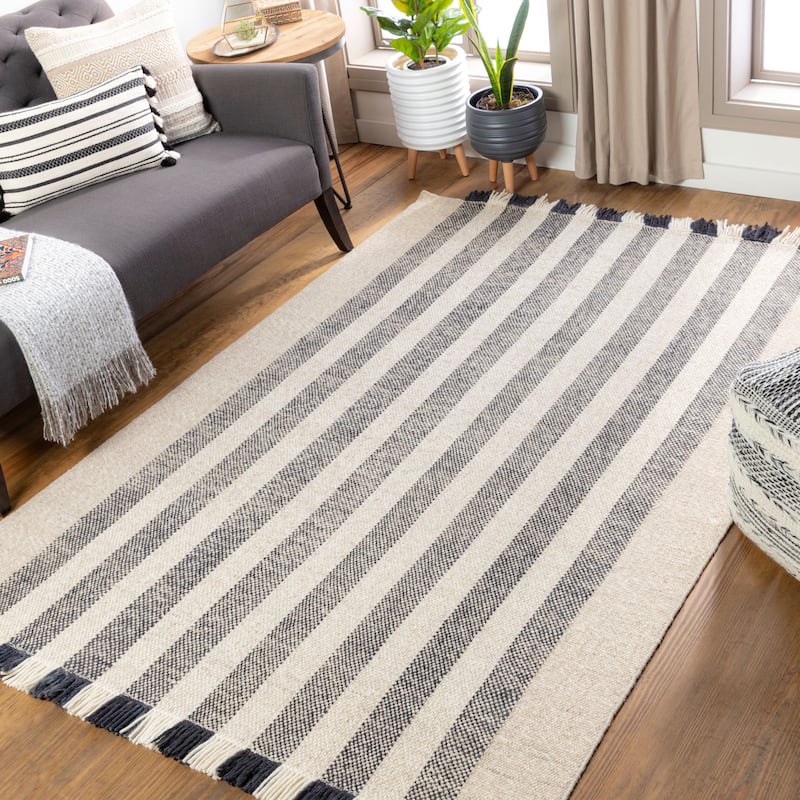Gellert Modern Stripe Area Rug