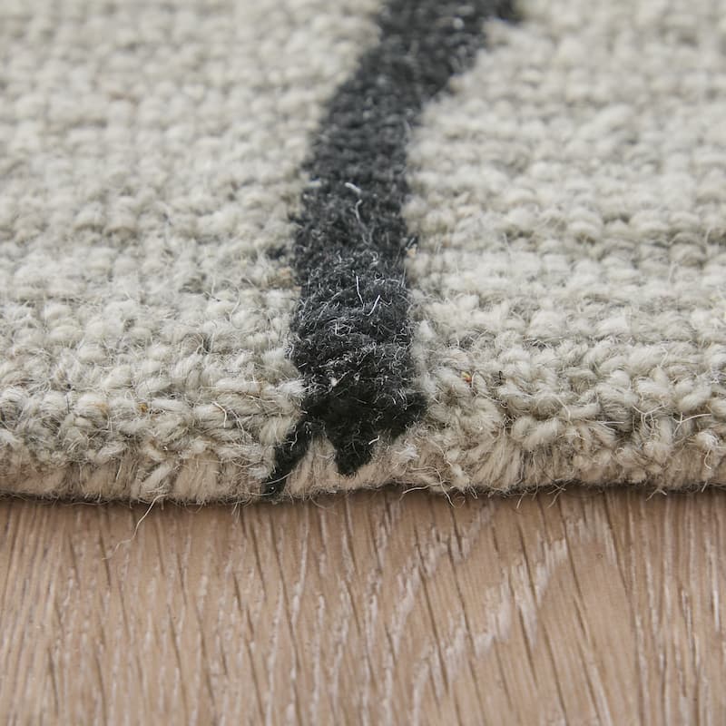 Grand Bazaar Fadden Hand Tufted Abstract Transitional Area Rug