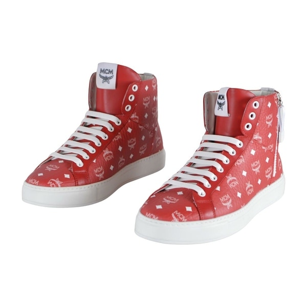 white mcm sneakers