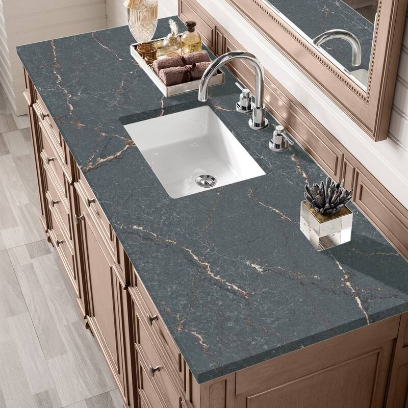 James Martin Vanities 157-V60S-FPBL Bristol 60" Free Standing Single