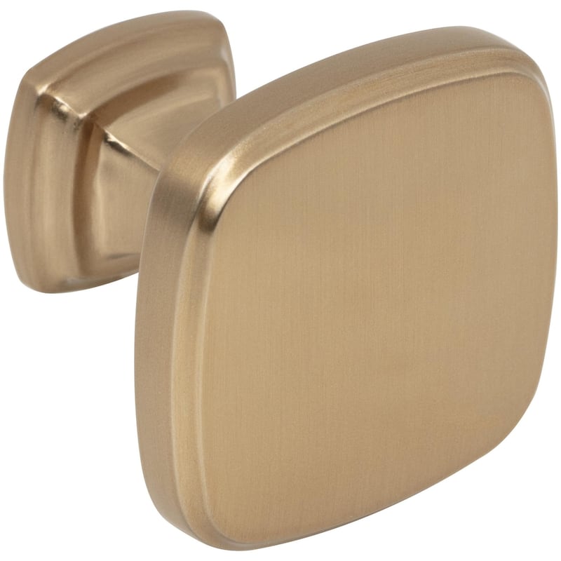 Jeffrey Alexander 782 Fontana 1-3/8" Contemporary Ridged Square