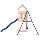preview thumbnail 15 of 16, vidaXL Swing Set Outdoor Backyard Wooden Playground Equipment for Kids Age 3-8