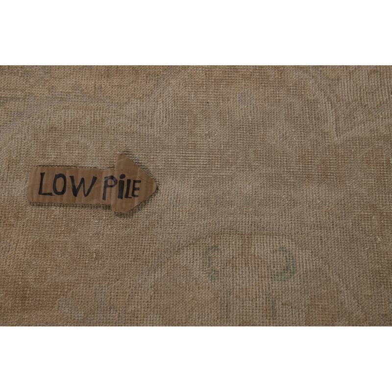 Traditional Tabriz Persian Vintage Area Rug Hand-Knotted Wool Carpet - 9'7" x 12'8"