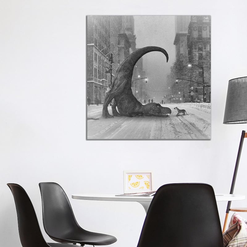 iCanvas "Wanna Play" by Kathrin Federer Canvas Print - 37x37x1.5