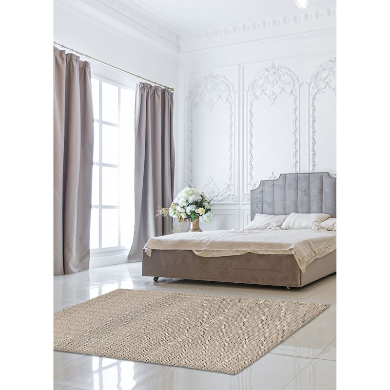 Sienna Black Rug 5'11" x 7'9" - 5'11 x 7'9