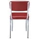 preview thumbnail 10 of 22, Retro Upholstered Dining Side Chair (Set of 2)