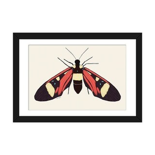 iCanvas "Red Butterfly" by Ana Martinez