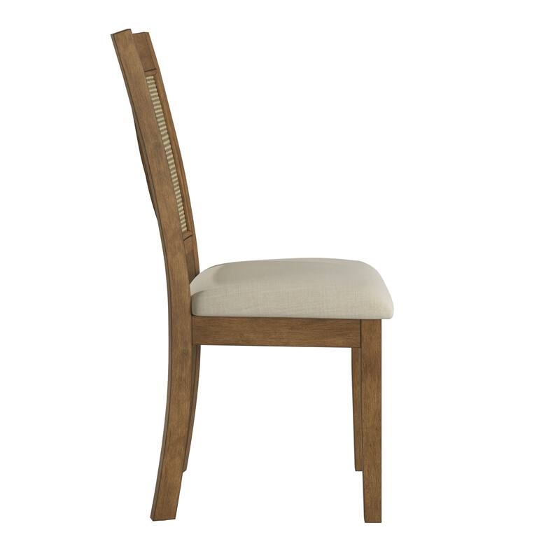 Plaga Cane Accent 3-Piece Dining Set by iNSPIRE Q Classic