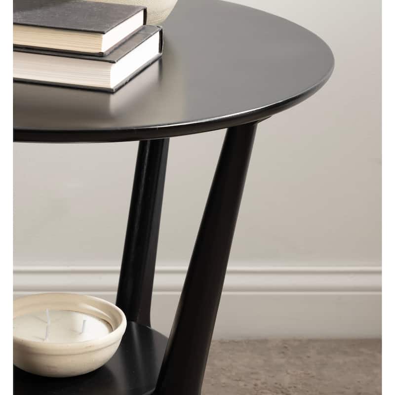 Kate and Laurel Nylah Round Side Table