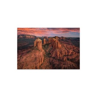 Red Rocks Arizona Graphics Red Rocks Sedona Arizona Print On Acrylic Glass by Jonathan Ross ...