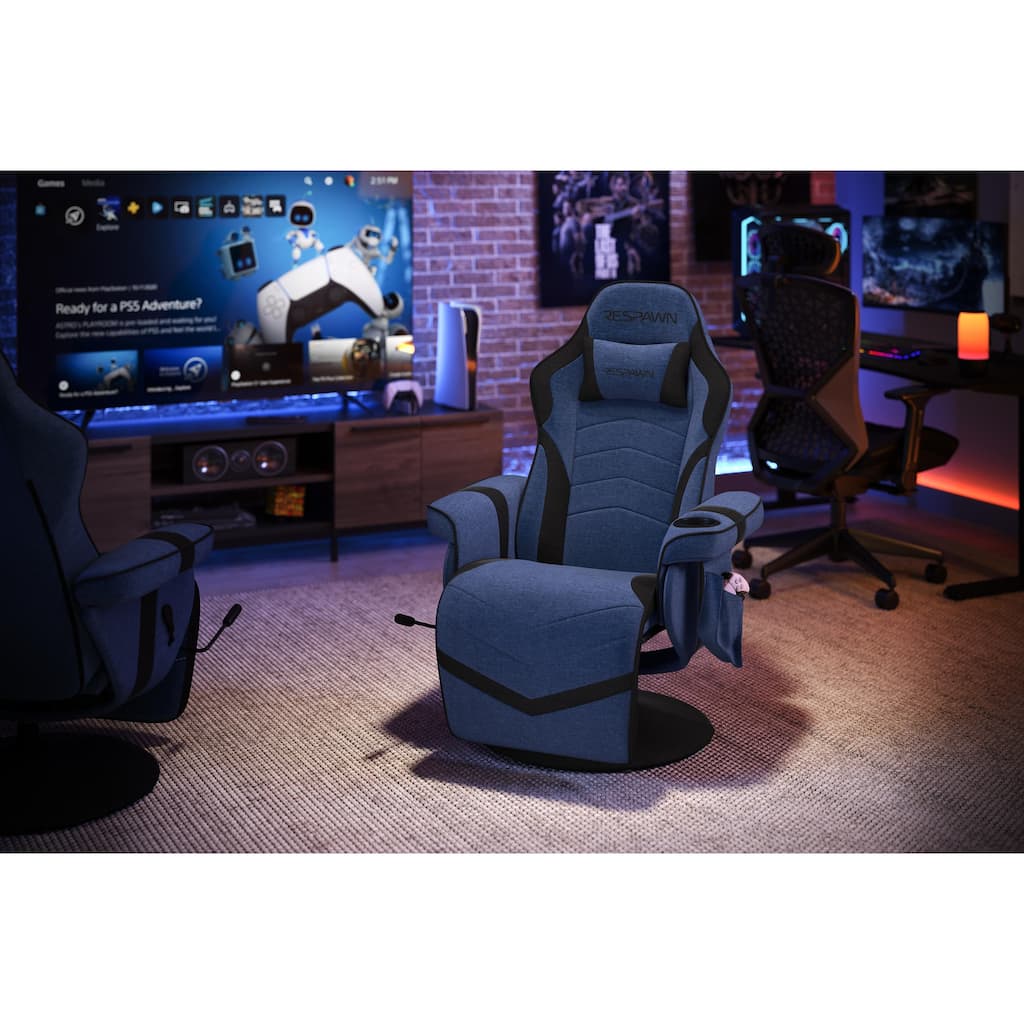 RESPAWN 900 Ergonomic Reclining Gaming Chair w/ Footrest