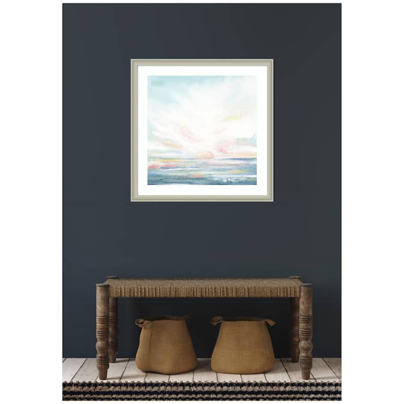 Kate and Laurel Framed Art Heavenly by Julie Maida