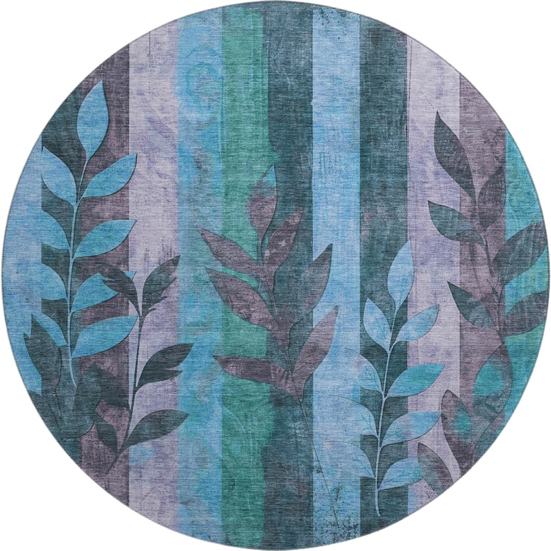 Premium Washable Super Soft Modern Floral Mayfield Rug