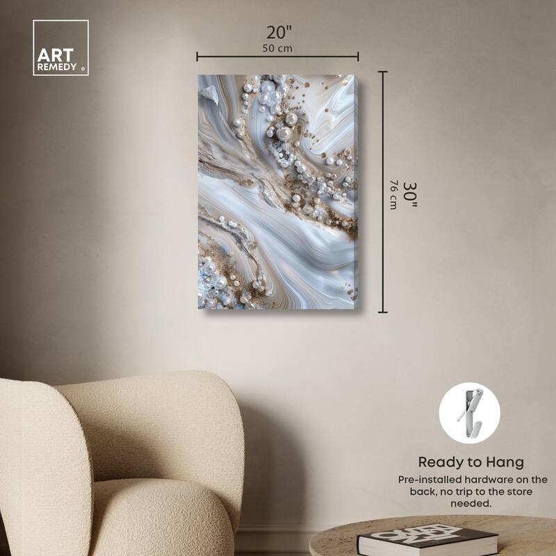 Effervescent Earth Canvas by Art Remedy, Gallery Wrapped