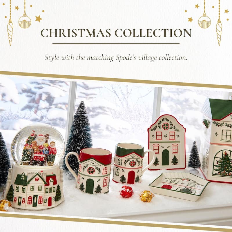 Spode Christmas Village Snow Globe