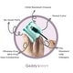 preview thumbnail 9 of 9, Geddy's Mom - Watch Your Mouth - USB Safety Cover - Dusty Aqua - 3/pk