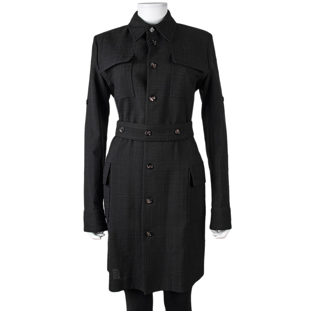 Bottega Veneta Criss Cross Tweed Dress