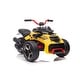 preview thumbnail 12 of 18, Battery Powered 24V Kids Electric ATV, 3-Wheel Ride-On Motorcycle with Bluetooth and Spring Suspension