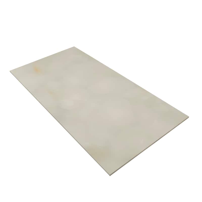 Splendor 24x48 Perla Porcelain Large Format Onyx Wall and Floor Tile (15.5 sq ft/case) - 2 Pack