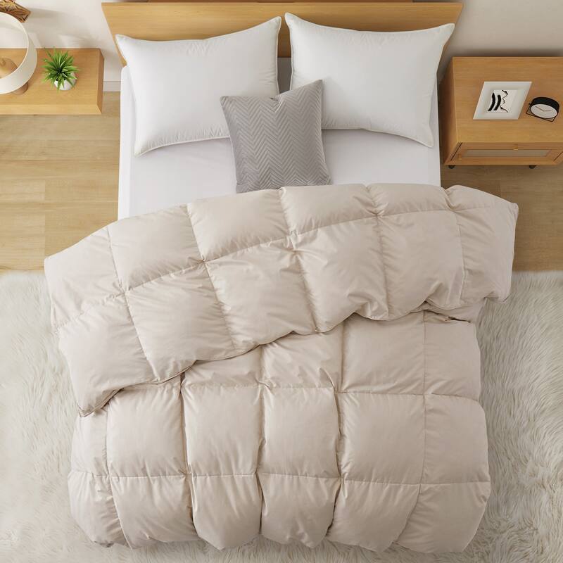 Premium White Feather Down Comforter Duvet Insert All Warmth Levels