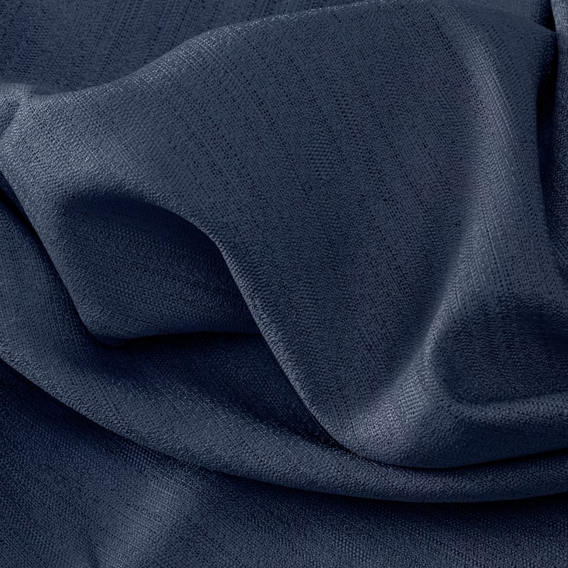 Grasscloth Premium Sheen Pinch Pleat W Back Tab Curtain Pair
