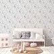preview thumbnail 6 of 8, Galerie Wallcoverings Tiny Tots 2 Mermaids Non-woven Glittery Wallpaper Roll