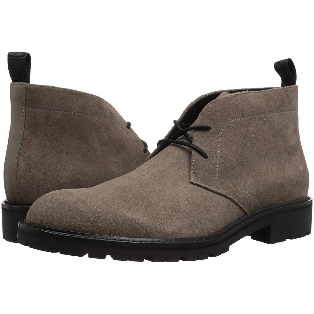 calvin klein suede chukka boots