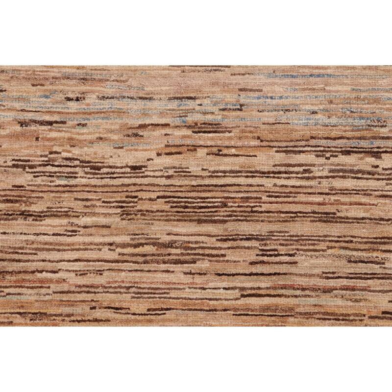 Rustic Ombre Zemeen Gabbeh Hand Knotted Wool Area Rug