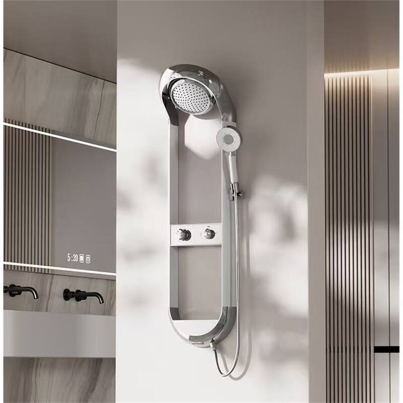 Bathroom Shower Faucet Set - White