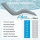 preview thumbnail 31 of 48, Aqua Outdoors In-Pool Chaise Lounge Chairs for 0-9 In. of Water - All Weather Resistant, No Plugs/Tools Needed - (Set of 2)
