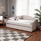 preview thumbnail 1 of 18, Becker Modern and Contemporary Transitional Daybed with Trundle