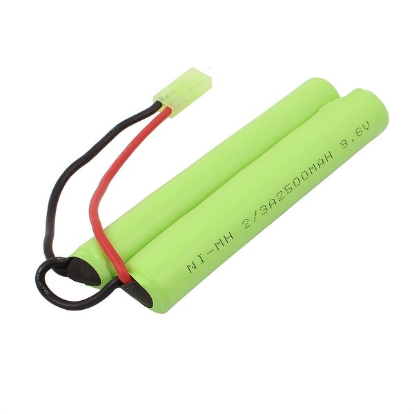 DC 9.6V 2500mAh Rechargable Ni-MH Battery Pack for Electrical Toys