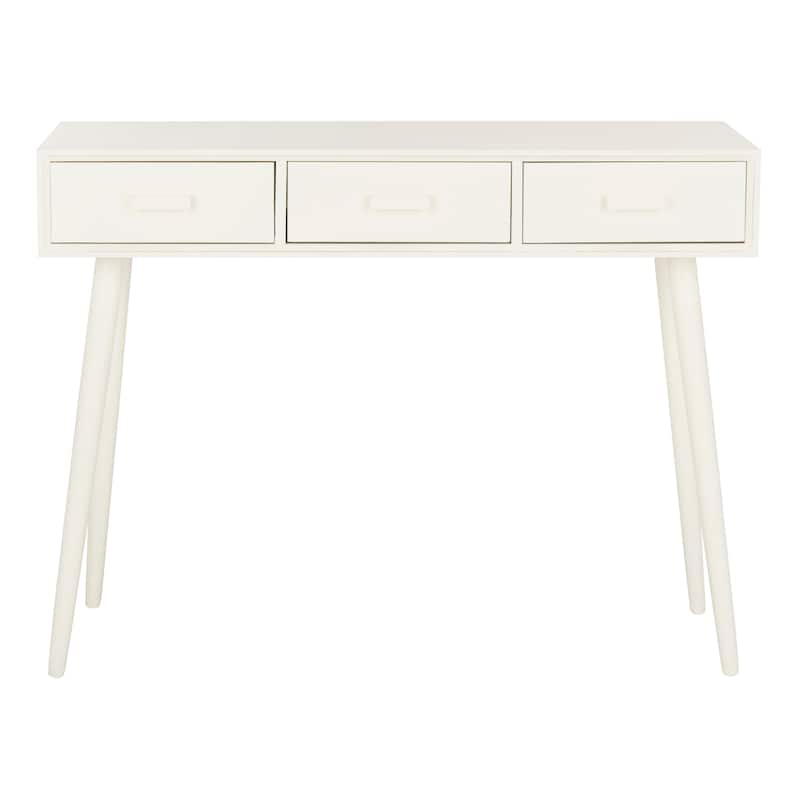 SAFAVIEH Hennie 3-Drawer Console Table - 41.8" x 14.3" x 32" - 42"W x 14"D x 32"H