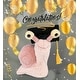 preview thumbnail 5 of 4, DolliBu Pink Snail Small Graduation Plush Toy with Cap with Tassel - 5.5 inches