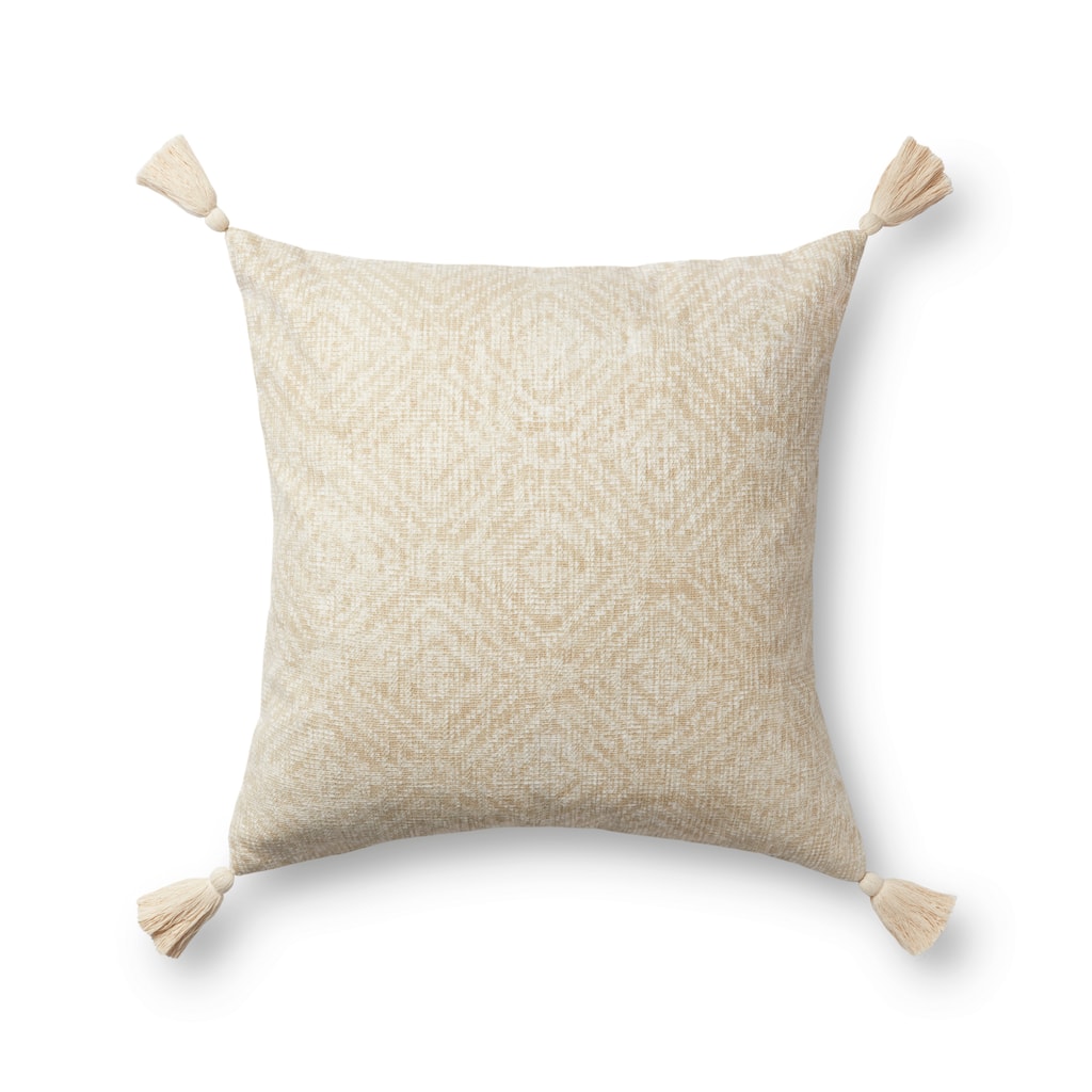 Alexander Home Distressed Tribal Diamond Tassel Pillow