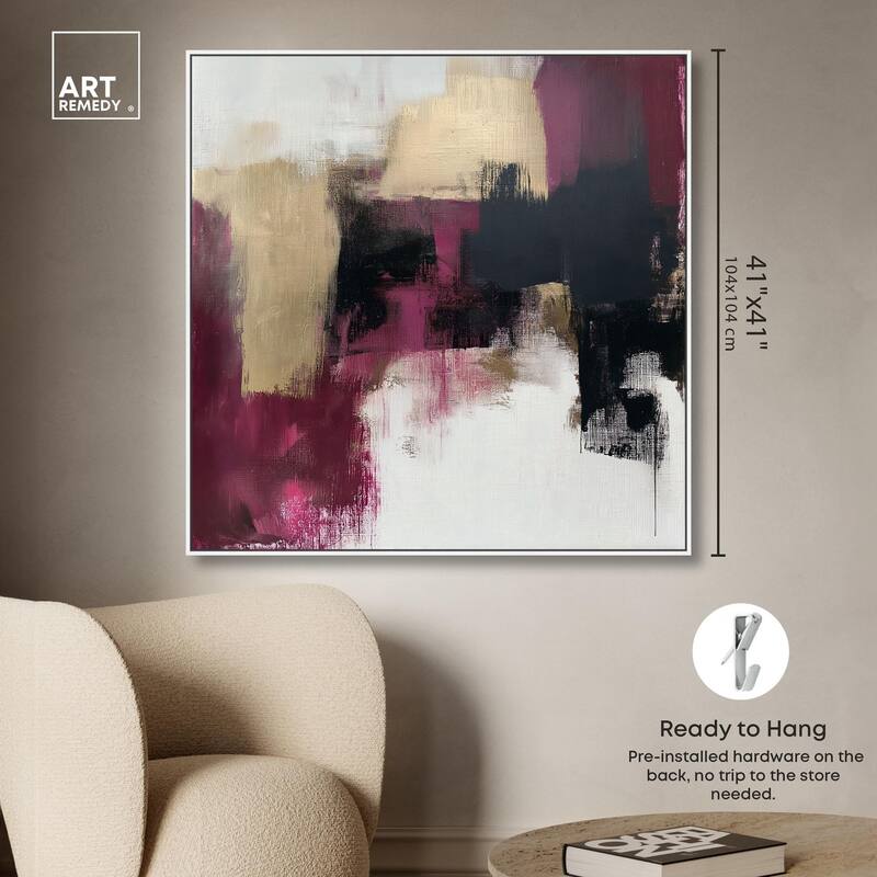 Golden Dusk I Canvas by Art Remedy