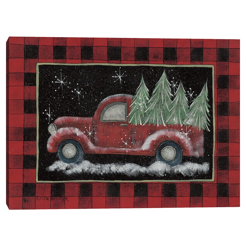 Christmas Trees for Sale Canvas Art Print