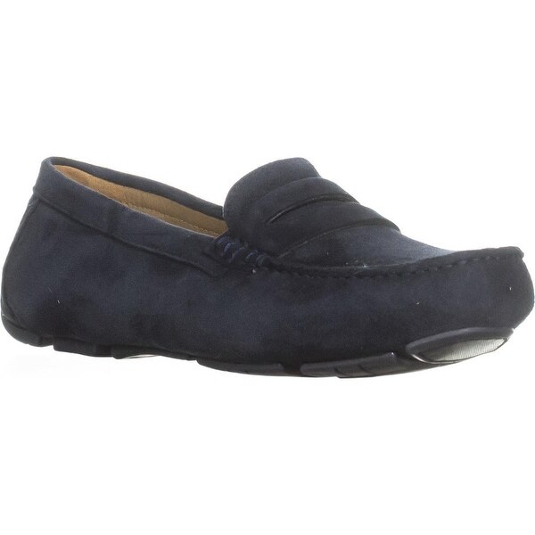 naturalizer navy loafers